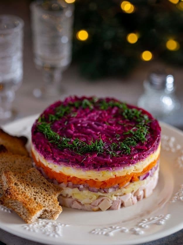 Салат "Селёдка под шубой"